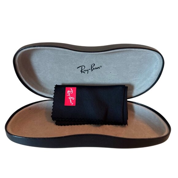 Ray-Ban Eyeglasses Sunglasses Black Clamshell Case OS - Picture 1 of 7